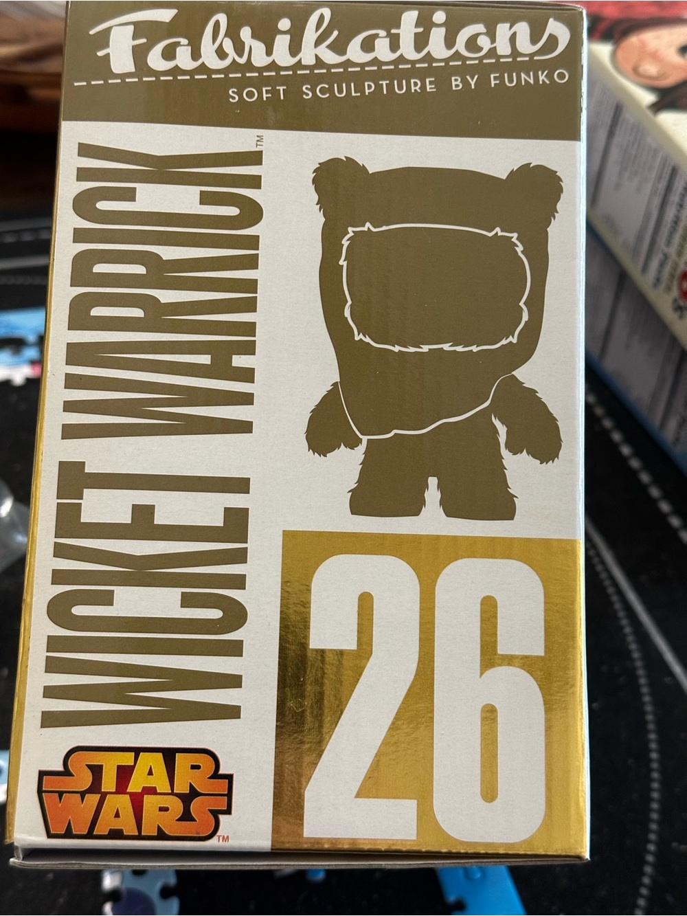 Funko Fabrikations Wicket Warrick 26 Plush - Brown Tan Gold Accent - Picture 4 of 4